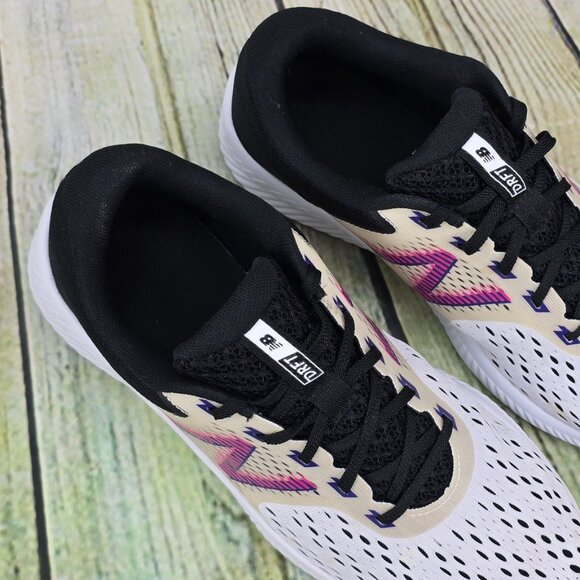 New Balance DRFT Women’s Athletic Running Shoes Size 9 White Purple WDRFTRW1 - Picture 7 of 9